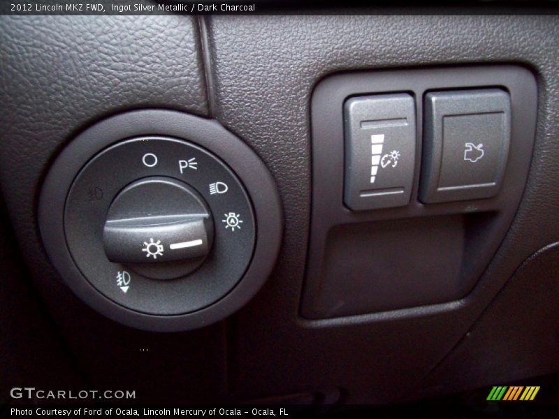 Ingot Silver Metallic / Dark Charcoal 2012 Lincoln MKZ FWD