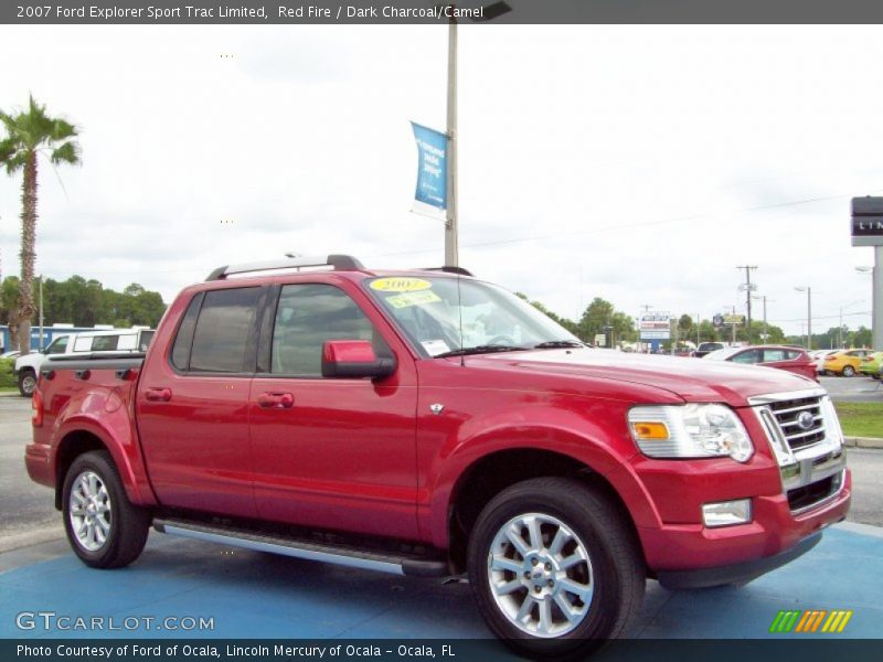 Front 3/4 View of 2007 Explorer Sport Trac Limited