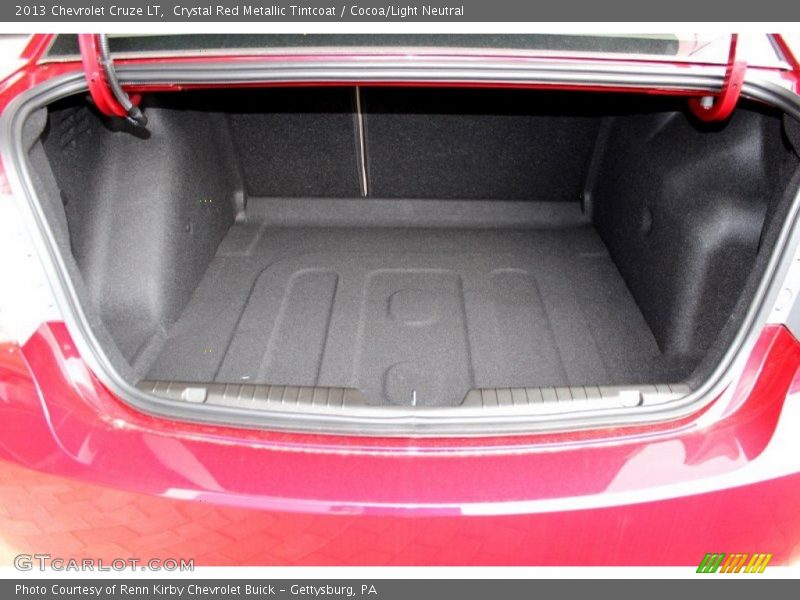 Crystal Red Metallic Tintcoat / Cocoa/Light Neutral 2013 Chevrolet Cruze LT