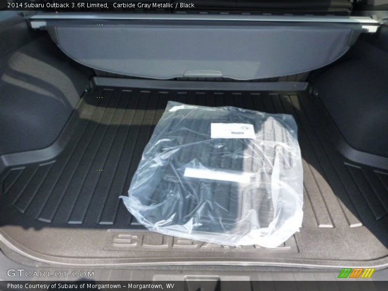 Carbide Gray Metallic / Black 2014 Subaru Outback 3.6R Limited