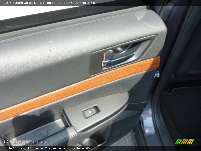 Carbide Gray Metallic / Black 2014 Subaru Outback 3.6R Limited