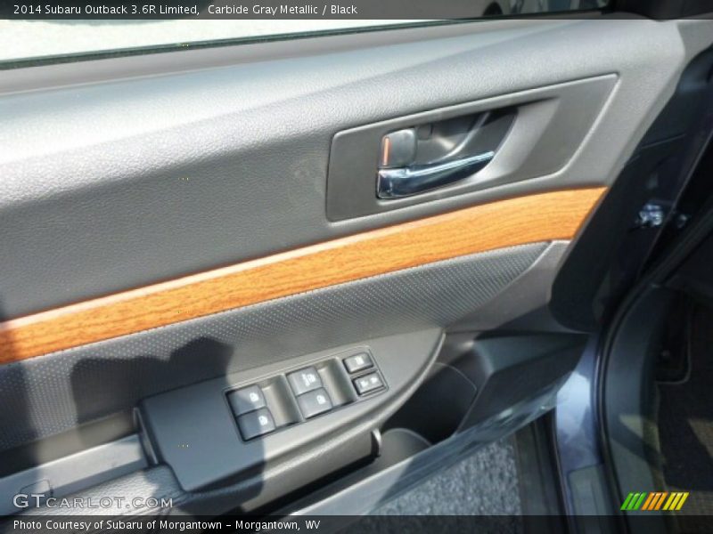 Carbide Gray Metallic / Black 2014 Subaru Outback 3.6R Limited
