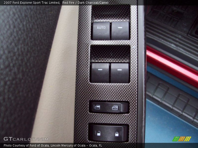 Controls of 2007 Explorer Sport Trac Limited