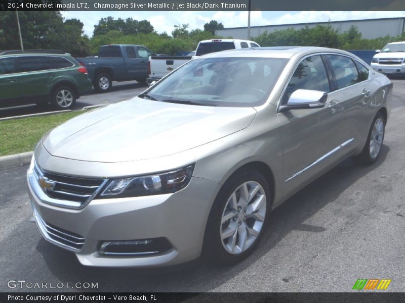 Front 3/4 View of 2014 Impala LTZ