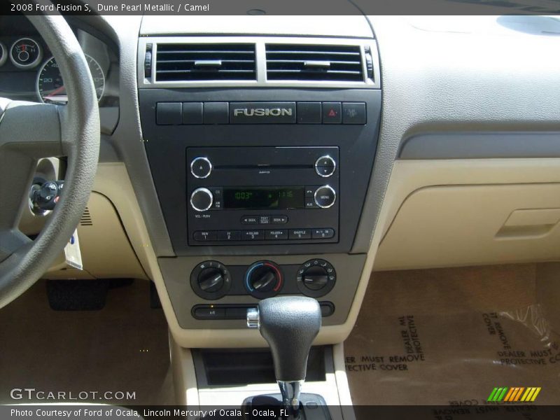 Dune Pearl Metallic / Camel 2008 Ford Fusion S