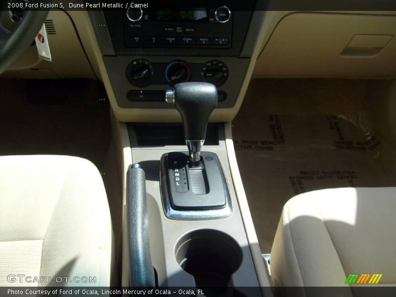 Dune Pearl Metallic / Camel 2008 Ford Fusion S