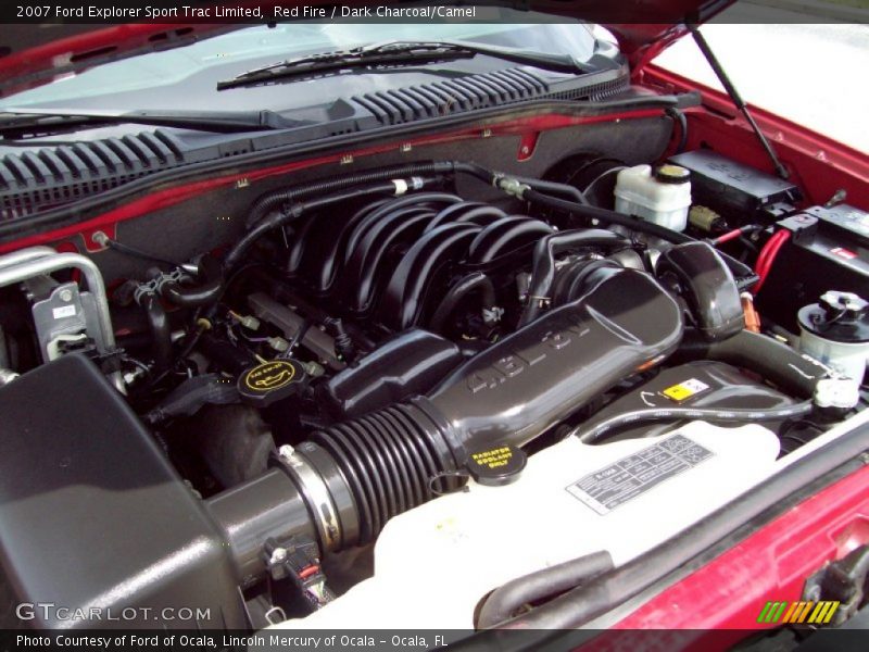  2007 Explorer Sport Trac Limited Engine - 4.6 Liter SOHC 24 Valve VVT V8