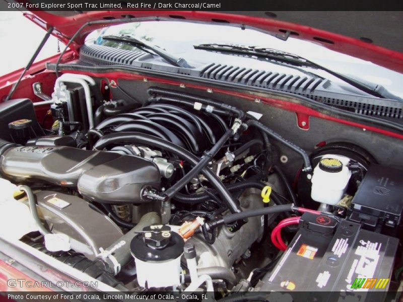  2007 Explorer Sport Trac Limited Engine - 4.6 Liter SOHC 24 Valve VVT V8