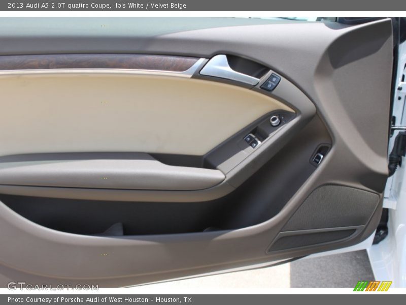 Ibis White / Velvet Beige 2013 Audi A5 2.0T quattro Coupe