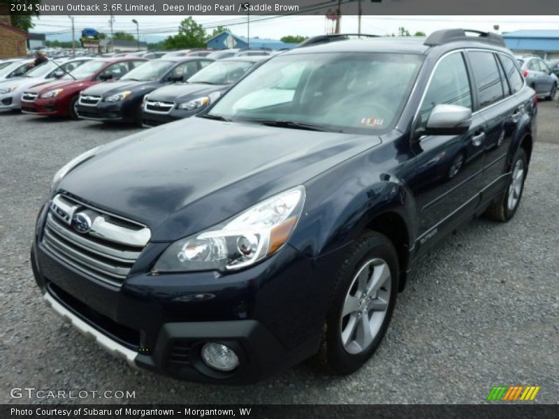 Front 3/4 View of 2014 Outback 3.6R Limited