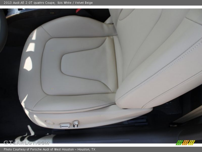 Ibis White / Velvet Beige 2013 Audi A5 2.0T quattro Coupe