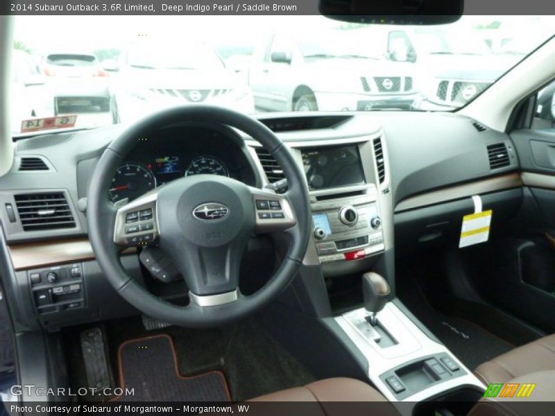 Dashboard of 2014 Outback 3.6R Limited