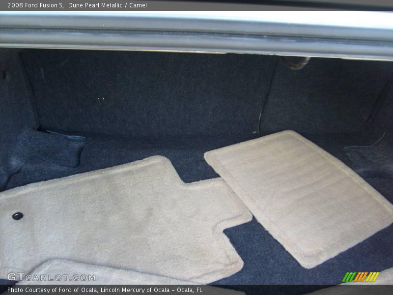 Dune Pearl Metallic / Camel 2008 Ford Fusion S