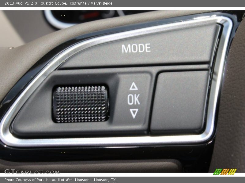 Ibis White / Velvet Beige 2013 Audi A5 2.0T quattro Coupe