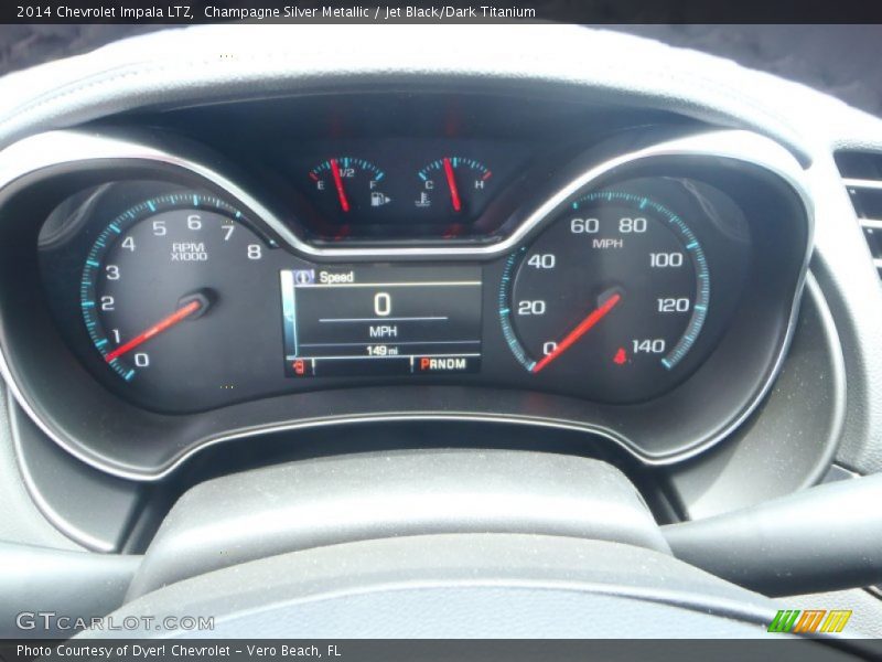  2014 Impala LTZ LTZ Gauges