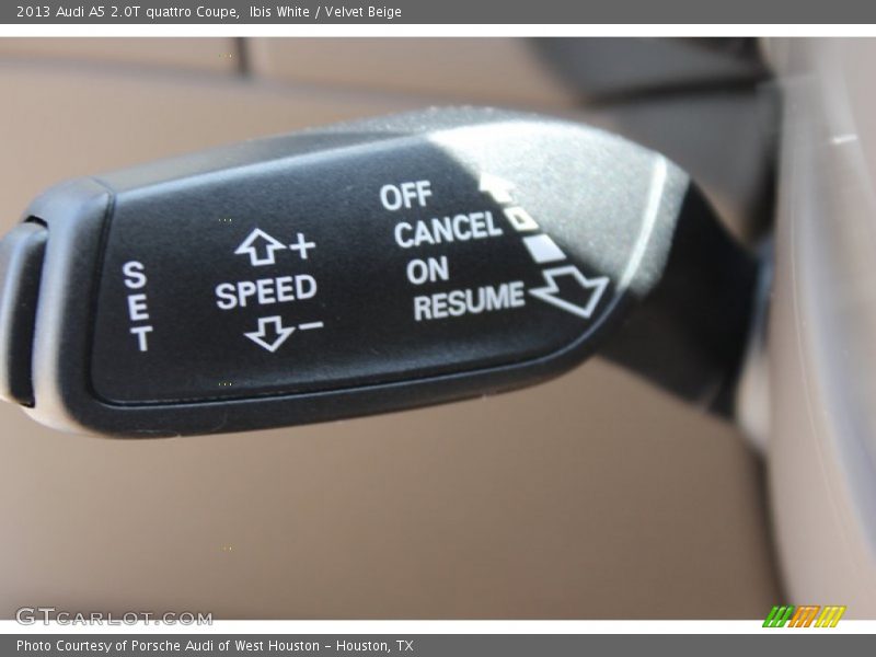 Ibis White / Velvet Beige 2013 Audi A5 2.0T quattro Coupe