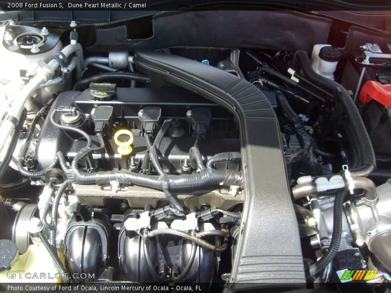 Dune Pearl Metallic / Camel 2008 Ford Fusion S