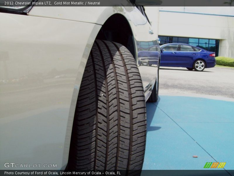 Gold Mist Metallic / Neutral 2012 Chevrolet Impala LTZ