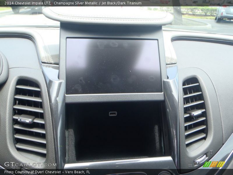 Champagne Silver Metallic / Jet Black/Dark Titanium 2014 Chevrolet Impala LTZ