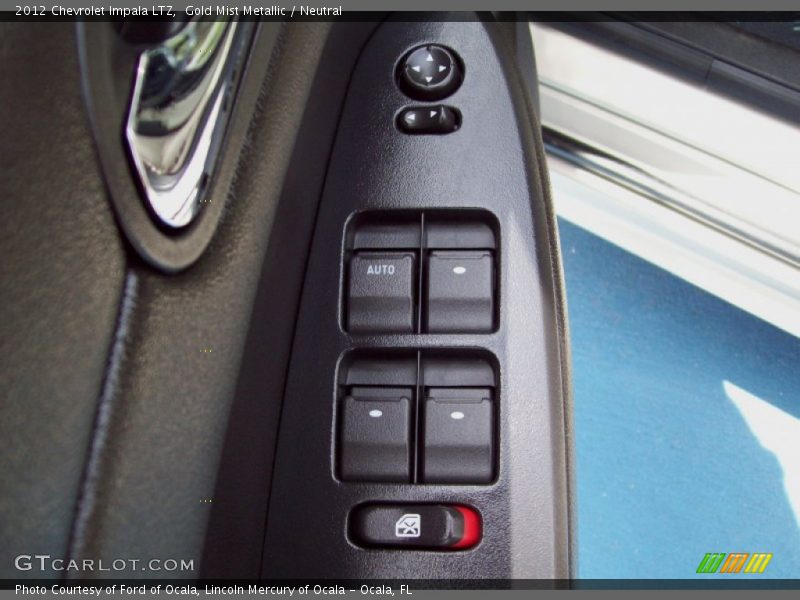 Gold Mist Metallic / Neutral 2012 Chevrolet Impala LTZ