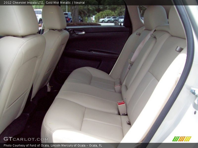 Gold Mist Metallic / Neutral 2012 Chevrolet Impala LTZ