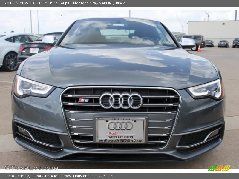 Monsoon Gray Metallic / Black 2013 Audi S5 3.0 TFSI quattro Coupe