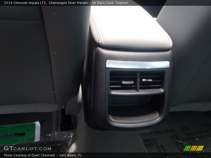 Champagne Silver Metallic / Jet Black/Dark Titanium 2014 Chevrolet Impala LTZ