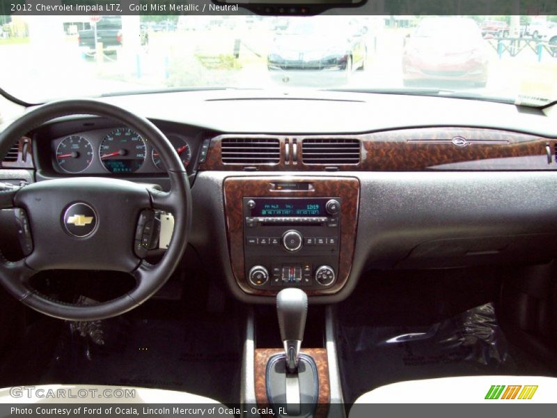 Gold Mist Metallic / Neutral 2012 Chevrolet Impala LTZ