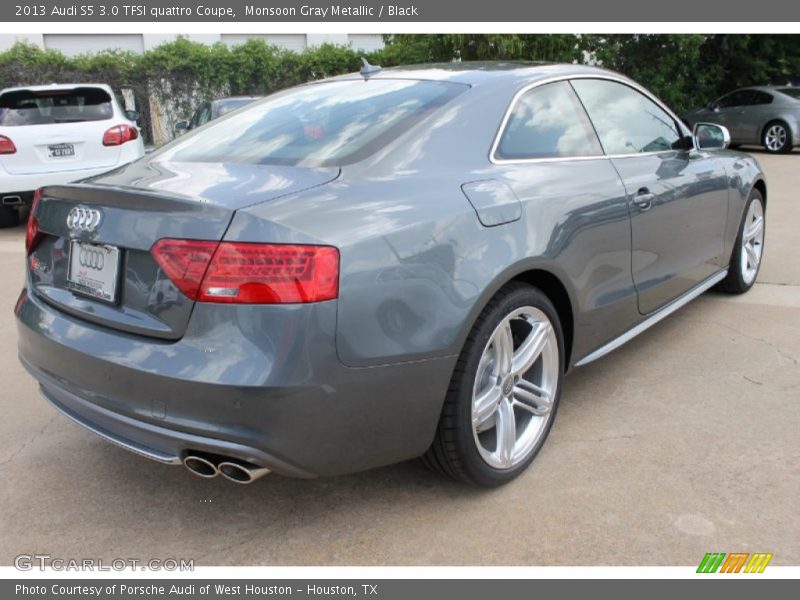 Monsoon Gray Metallic / Black 2013 Audi S5 3.0 TFSI quattro Coupe