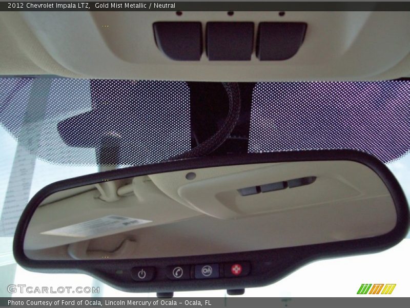 Gold Mist Metallic / Neutral 2012 Chevrolet Impala LTZ