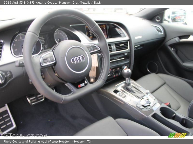 Monsoon Gray Metallic / Black 2013 Audi S5 3.0 TFSI quattro Coupe