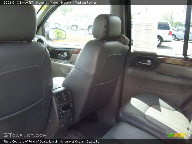 Monterey Maroon Metallic / Medium Pewter 2002 GMC Envoy SLT