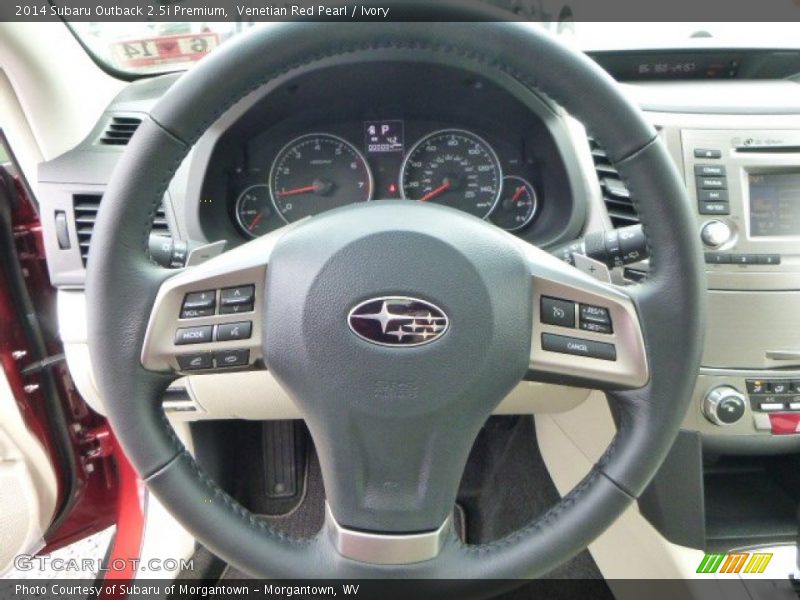  2014 Outback 2.5i Premium Steering Wheel