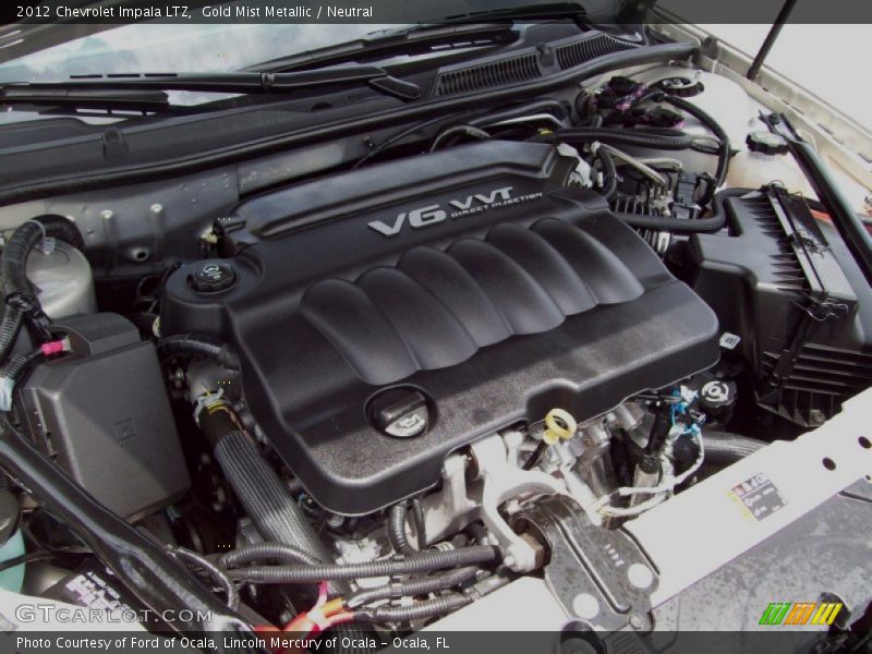 Gold Mist Metallic / Neutral 2012 Chevrolet Impala LTZ