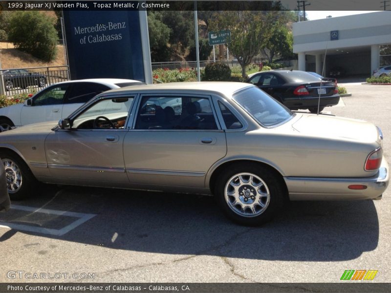 Topaz Metallic / Cashmere 1999 Jaguar XJ Vanden Plas