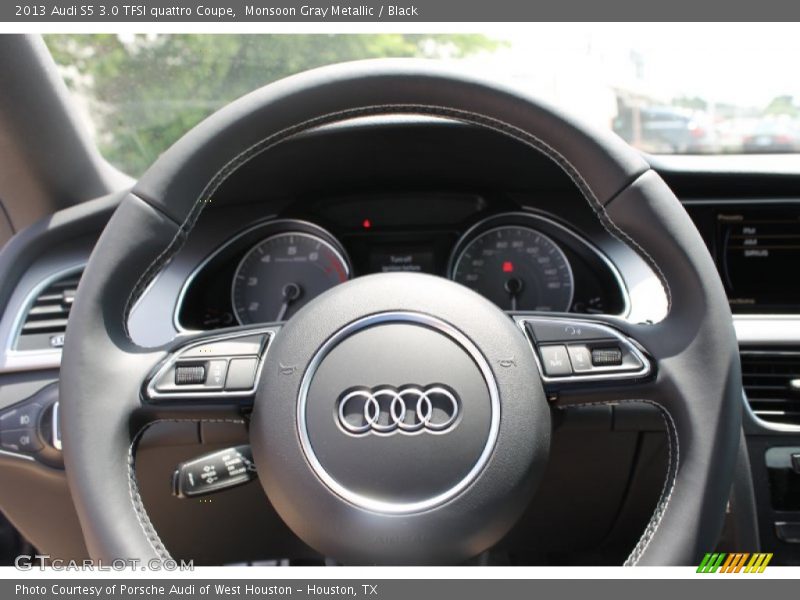 Monsoon Gray Metallic / Black 2013 Audi S5 3.0 TFSI quattro Coupe