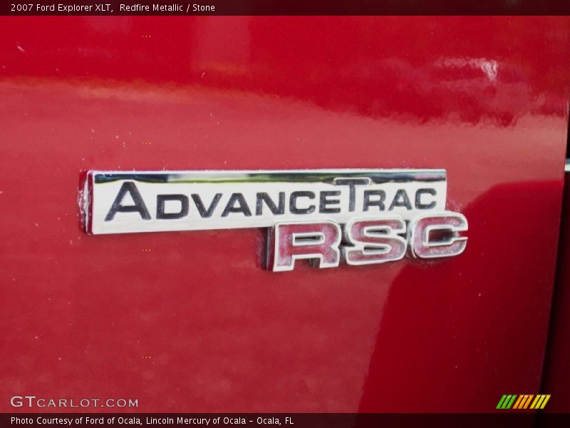 Redfire Metallic / Stone 2007 Ford Explorer XLT
