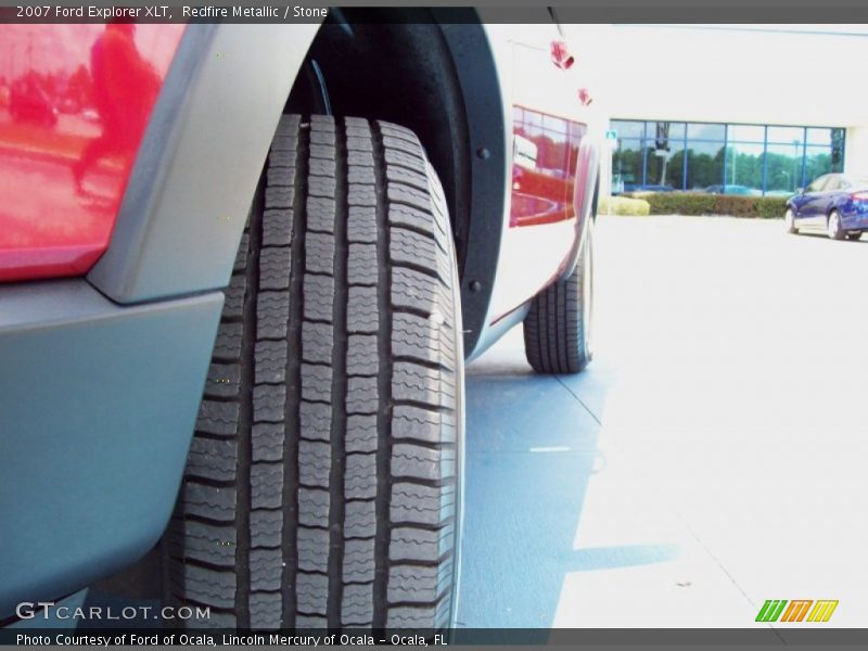 Redfire Metallic / Stone 2007 Ford Explorer XLT