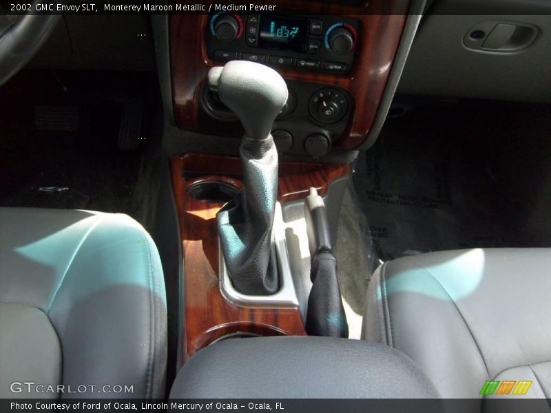 Monterey Maroon Metallic / Medium Pewter 2002 GMC Envoy SLT