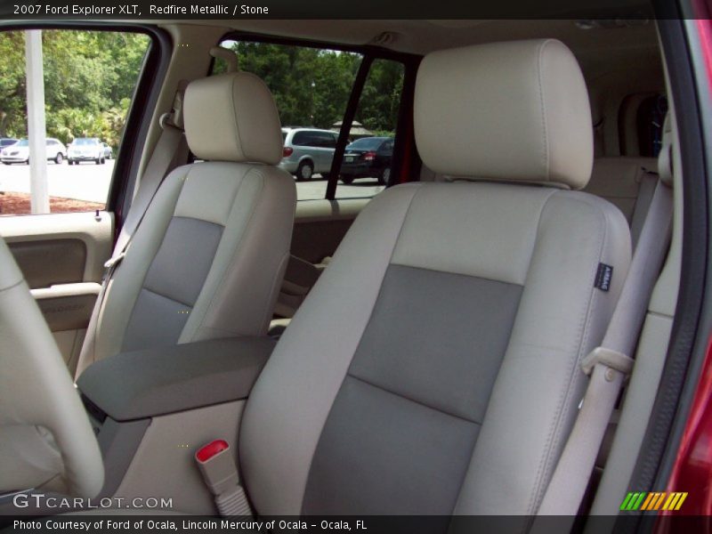 Redfire Metallic / Stone 2007 Ford Explorer XLT