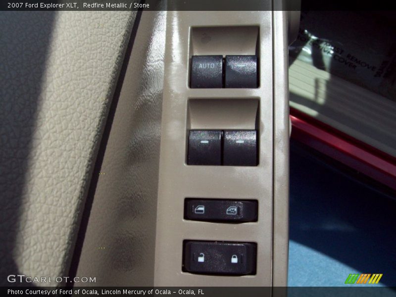 Redfire Metallic / Stone 2007 Ford Explorer XLT