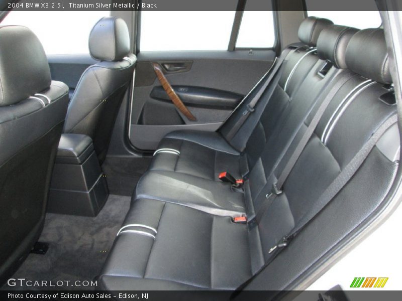 Titanium Silver Metallic / Black 2004 BMW X3 2.5i