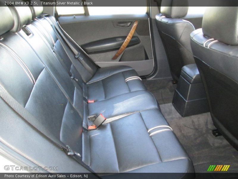 Titanium Silver Metallic / Black 2004 BMW X3 2.5i