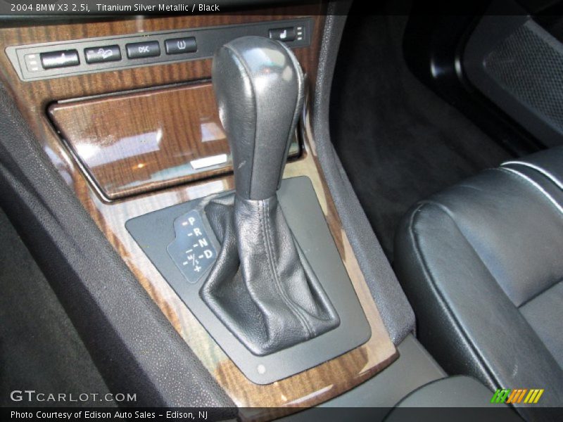 Titanium Silver Metallic / Black 2004 BMW X3 2.5i