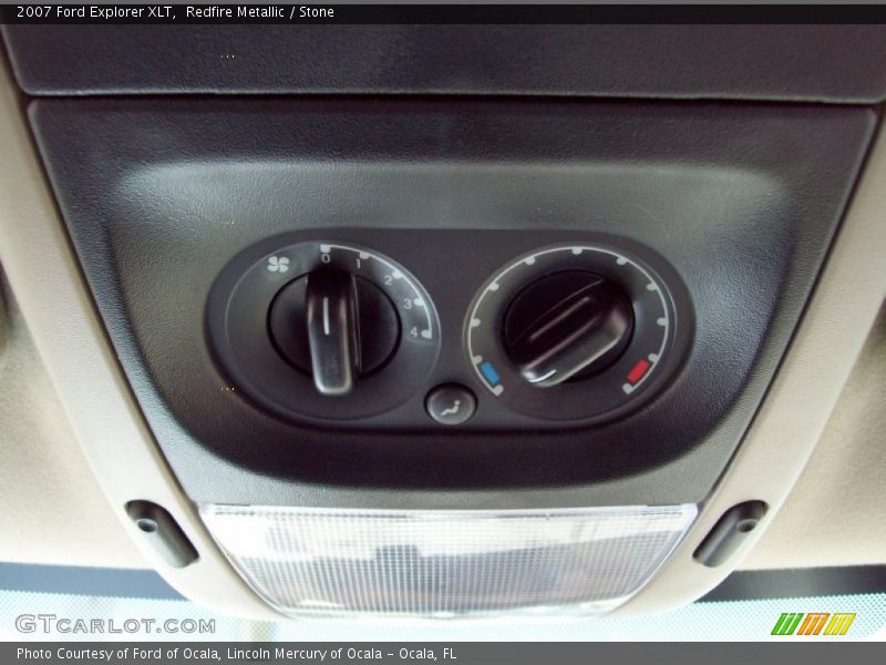 Redfire Metallic / Stone 2007 Ford Explorer XLT