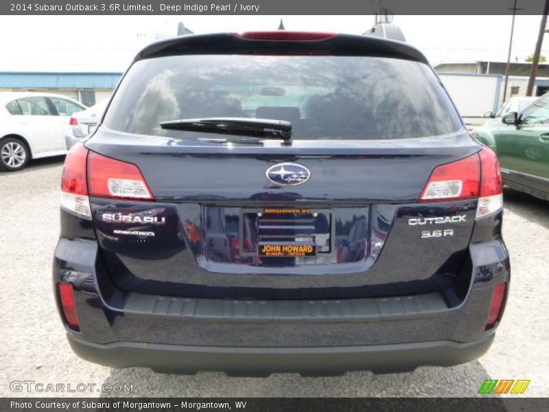 Deep Indigo Pearl / Ivory 2014 Subaru Outback 3.6R Limited