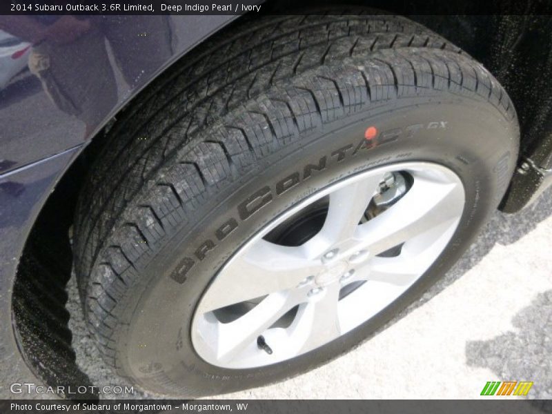 Deep Indigo Pearl / Ivory 2014 Subaru Outback 3.6R Limited