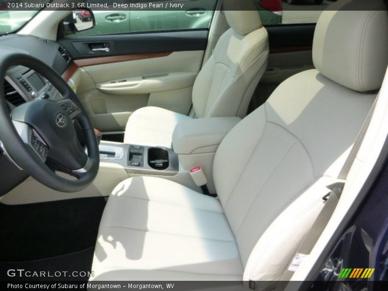 Deep Indigo Pearl / Ivory 2014 Subaru Outback 3.6R Limited