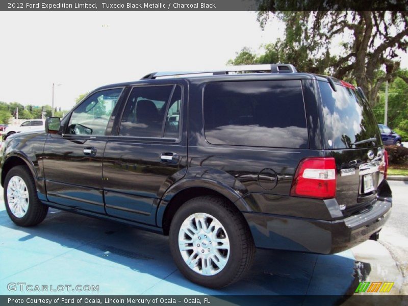 Tuxedo Black Metallic / Charcoal Black 2012 Ford Expedition Limited