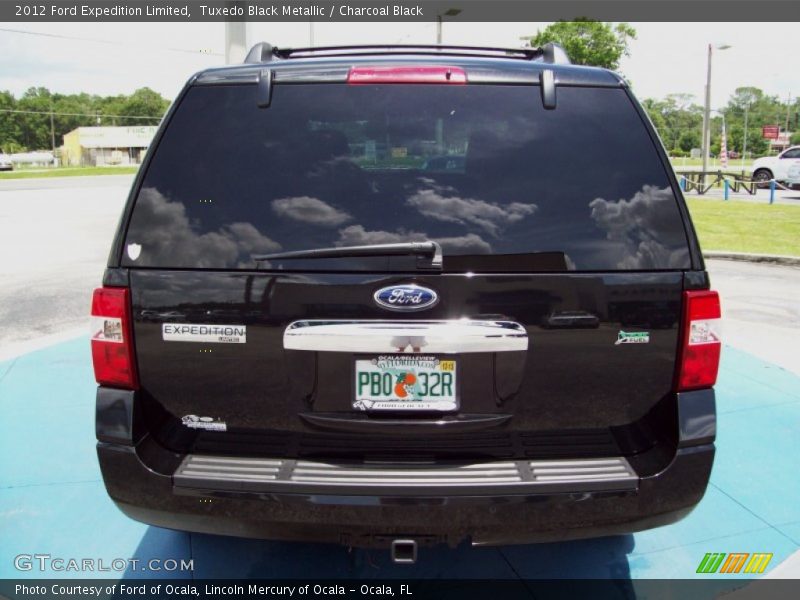 Tuxedo Black Metallic / Charcoal Black 2012 Ford Expedition Limited